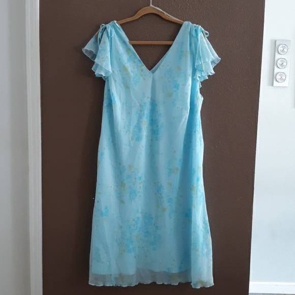 Studio 1940 Dresses & Skirts - Studio 1940 Light Blue Floral Summer Dress